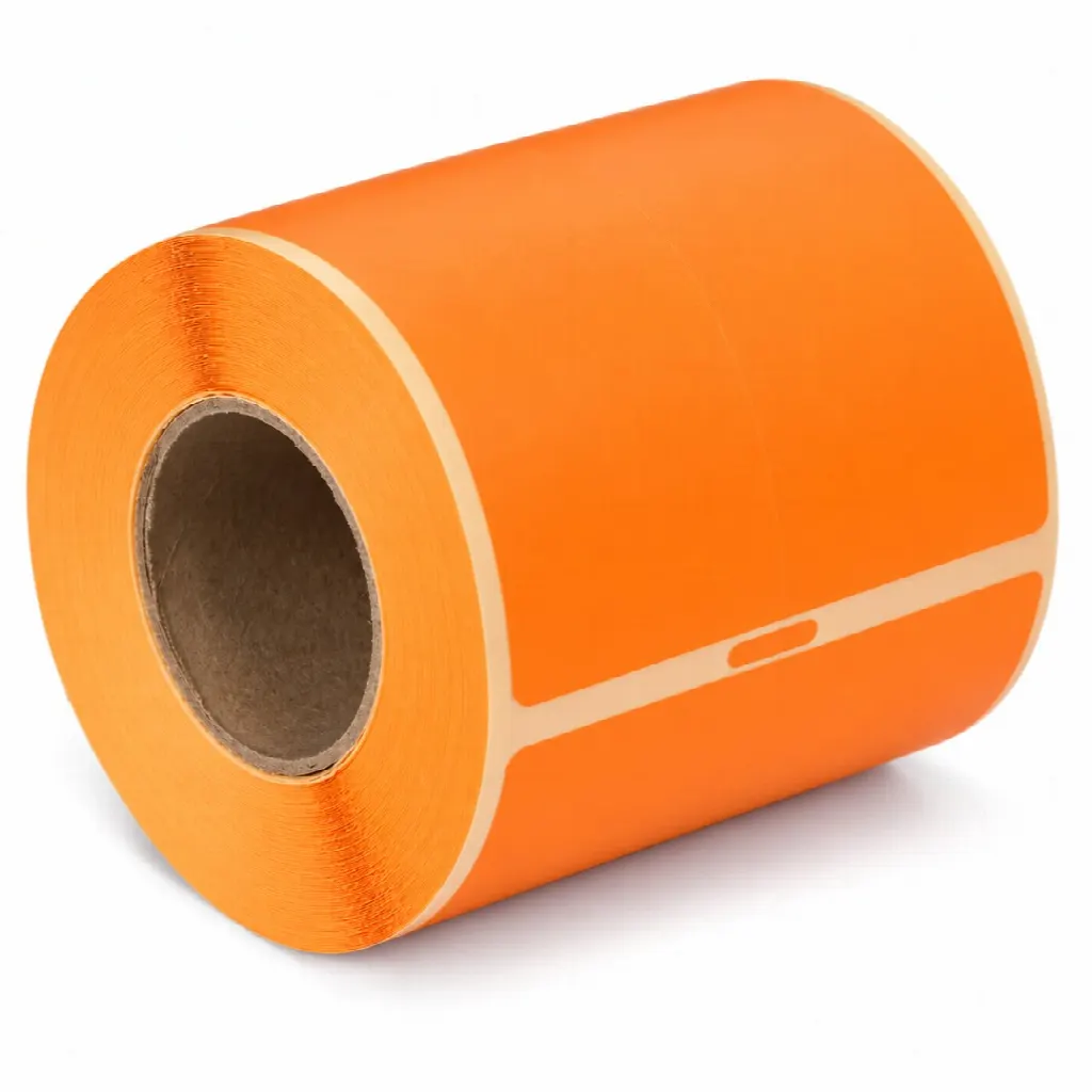 CoatCheck Bagagelabels, 14x 160 tickets, oranje