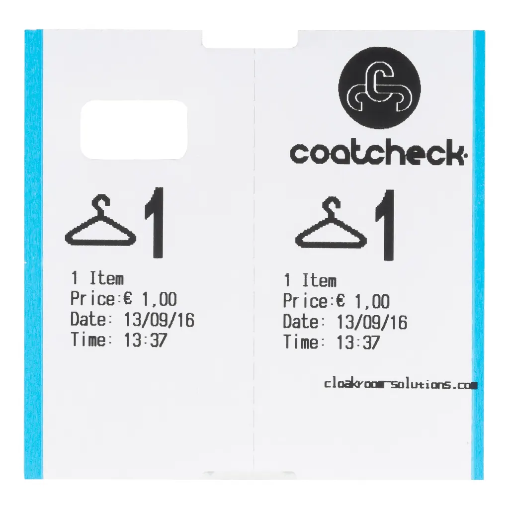 CoatCheck+ Ticket Printer