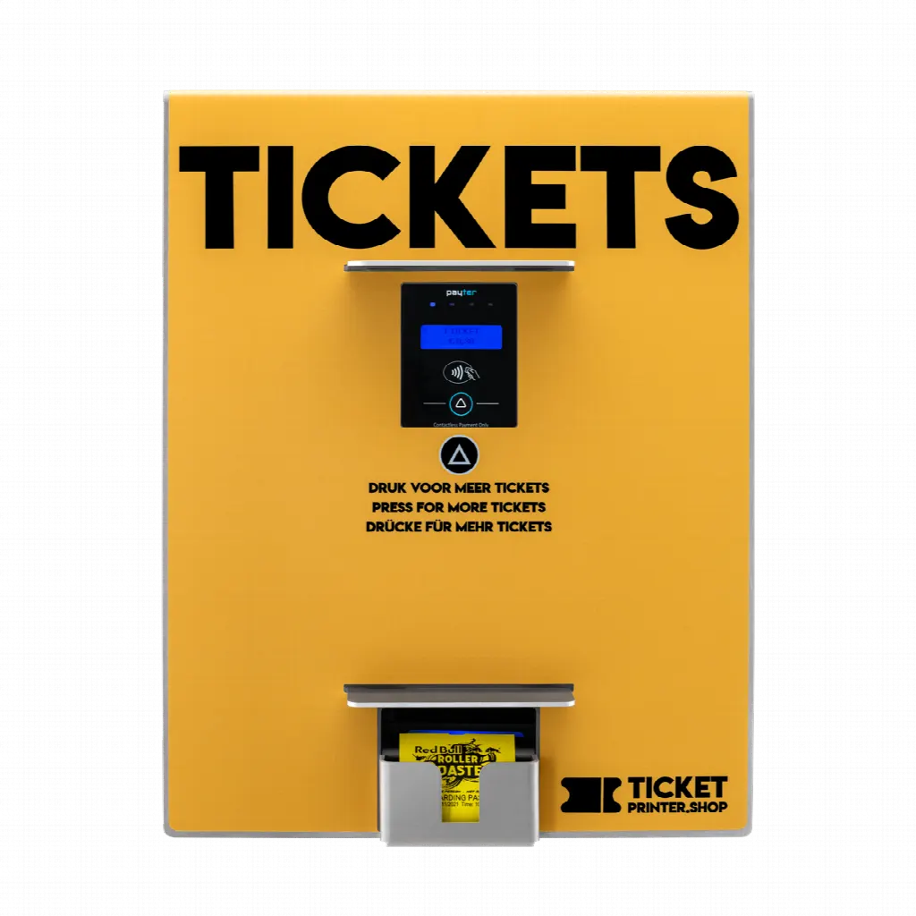 Blackboxed Ticketprinter voor Entreetickets