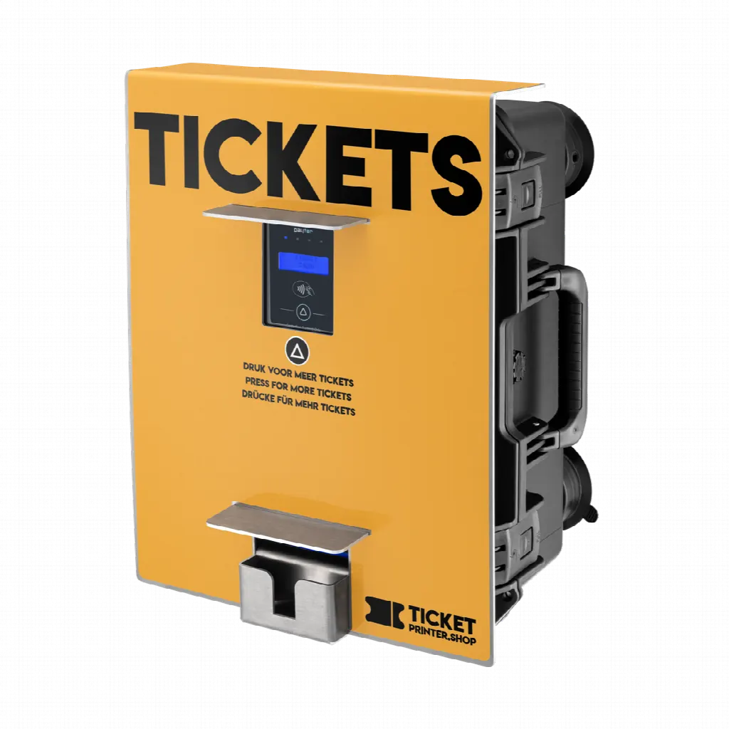 Blackboxed Ticketprinter voor Entreetickets