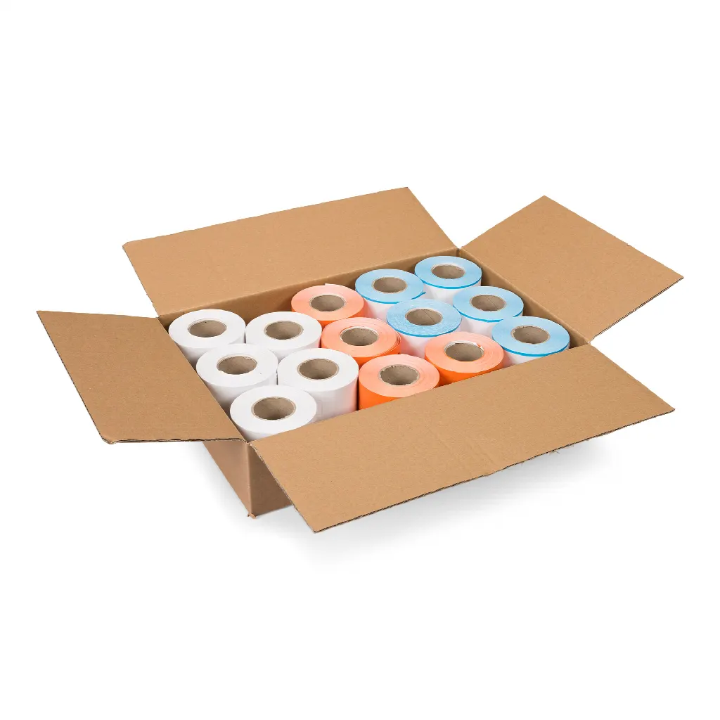 CoatCheck garderoberol, 14x 325 tickets, gemengde kleuren