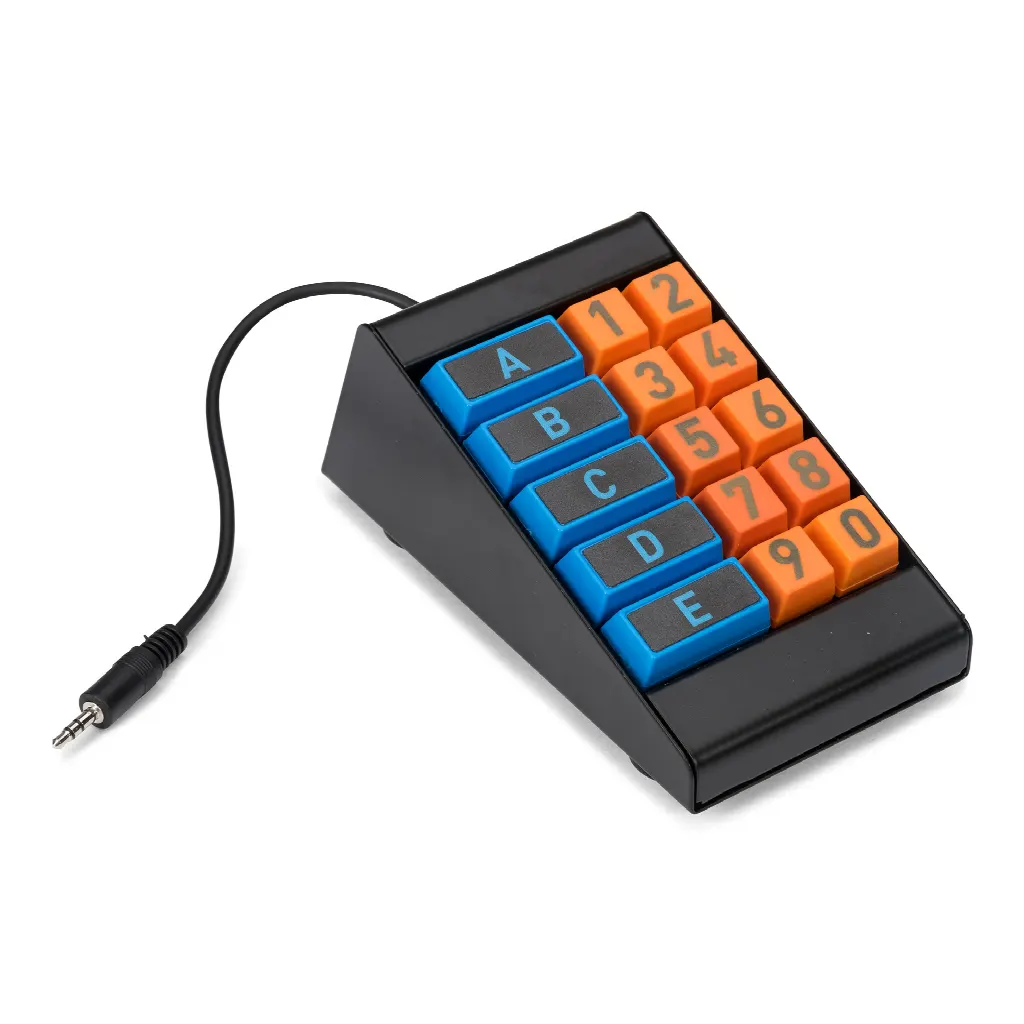 Toetsenbord voor Coatcheck ticketprinter
