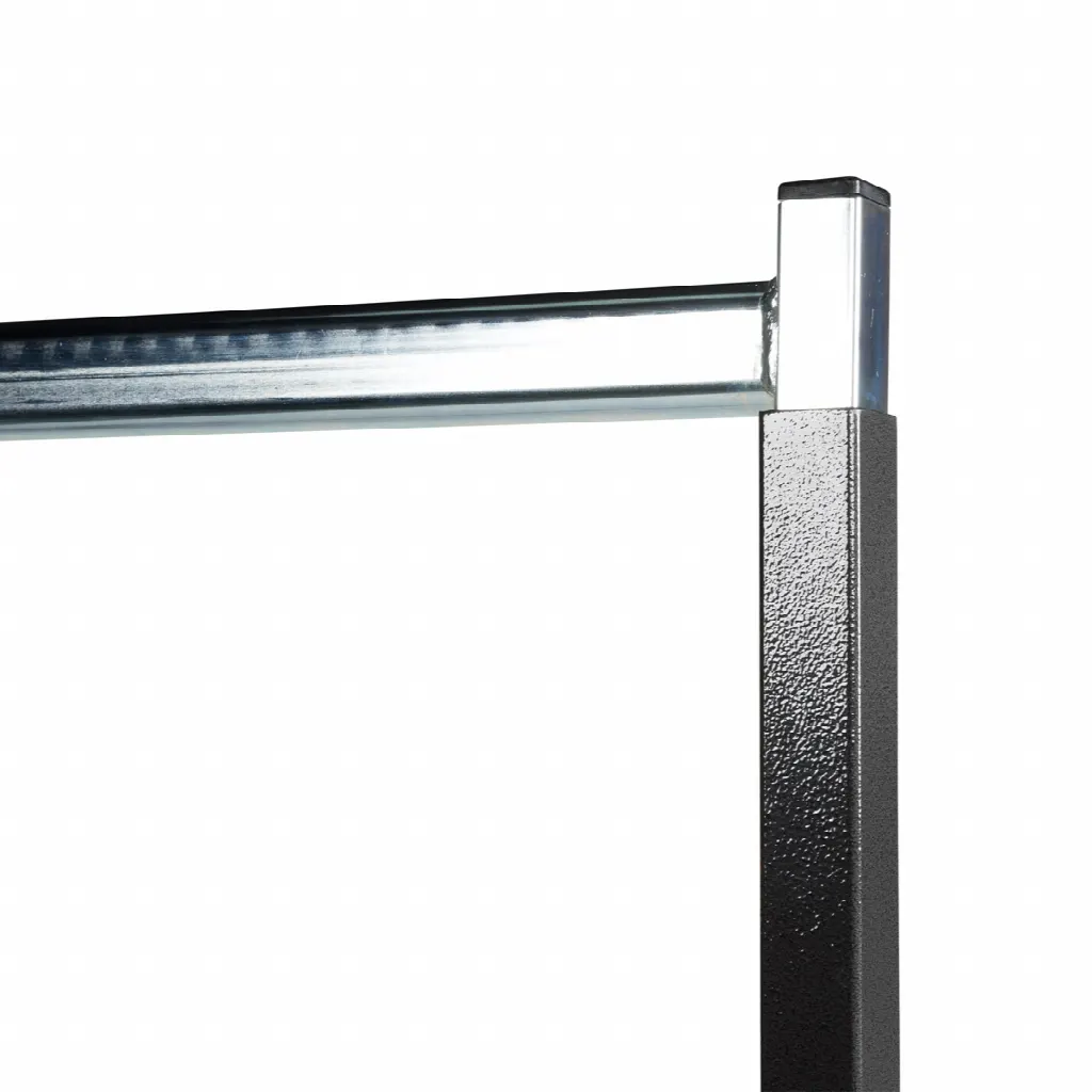 Narrow single coat rack