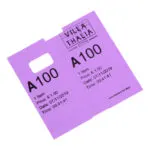 Coatcheck garderobe tickets, 14 rollen x 325 tickets, Paars