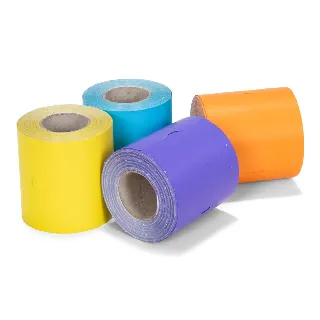 Coatcheck rol, entreetickets ‘economy’ zonder controlestrook, 14 x 550 tickets, 4 kleuren