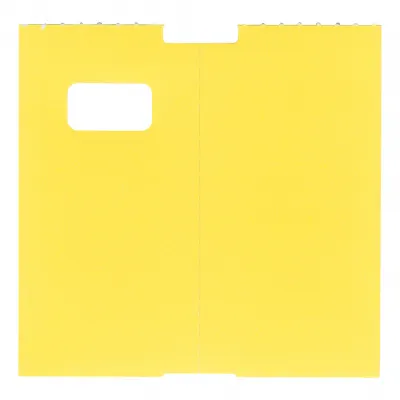 Coatcheck garderobe tickets, 14 rollen x 325 tickets, Geel